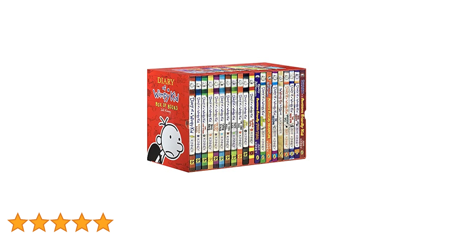 Jeff Kinney Diary of A Wimpy Kid Series Collection 1-21